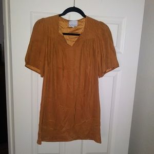 Copper/Brown Miss Davenporte Dress
